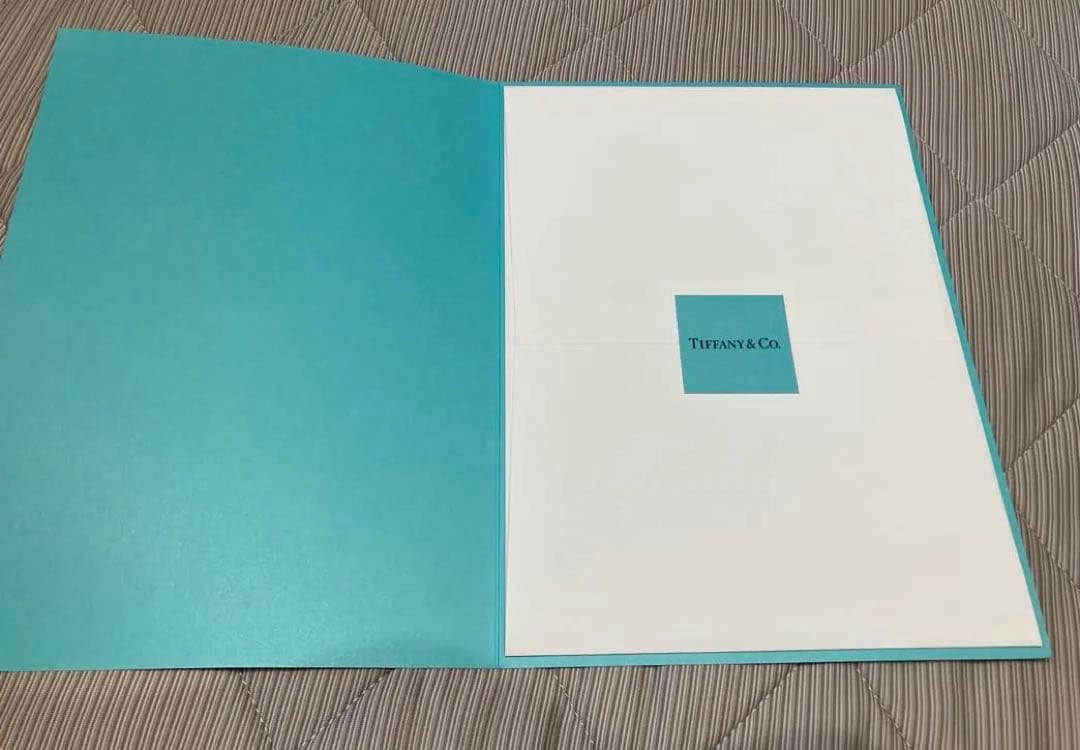 Tiffany & Co. 婚姻届　箸　ギフトバッグ