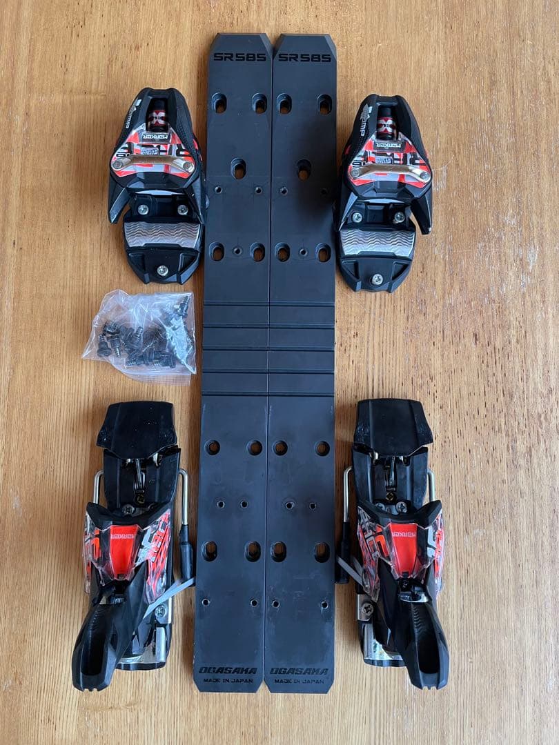24マーカーXCOMP16ビンディング 25オガサカSR 585プレート