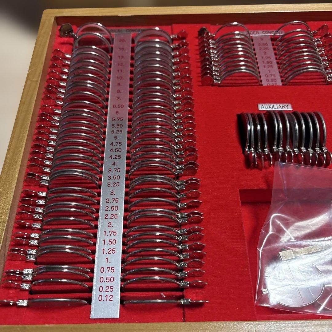 検眼レンズ ・テストレンズセット・視力検査 ・測定　TOPCON TLS-5B