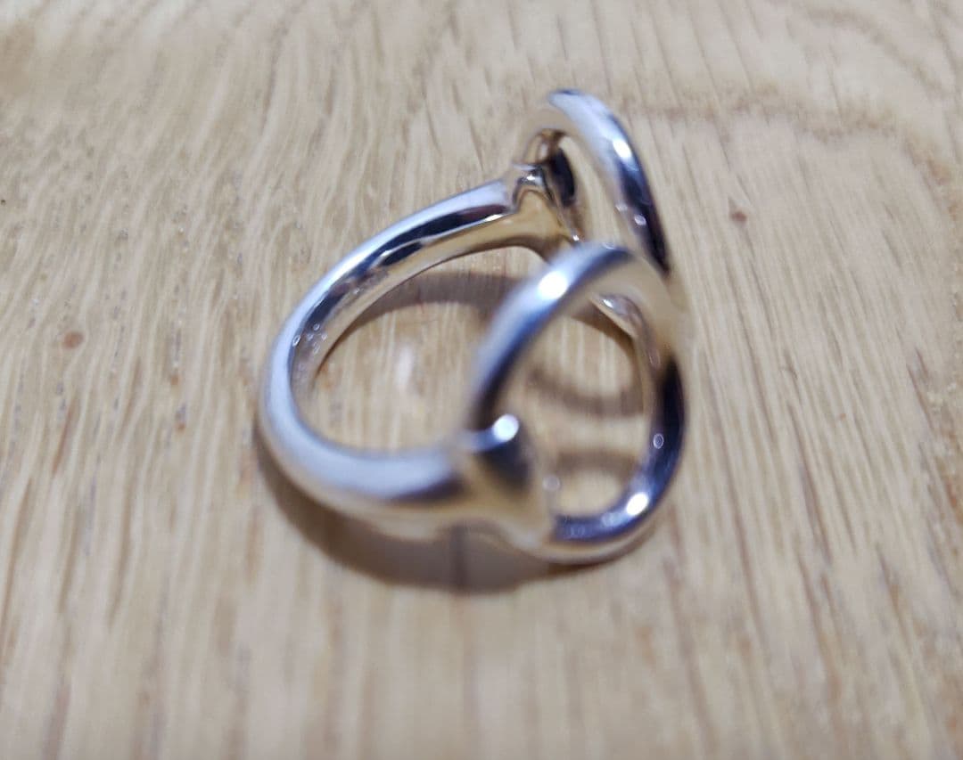 【やさし様】HERMES エルメス ナウシカ ノジカ GM リング 58