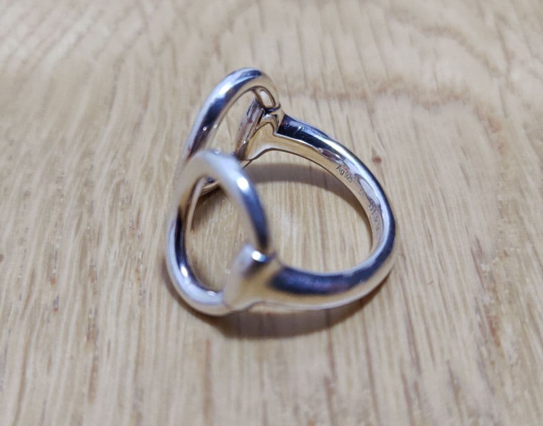 【やさし様】HERMES エルメス ナウシカ ノジカ GM リング 58