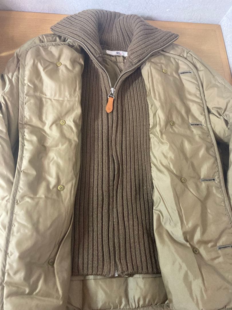 45R リブニットジャケット　M