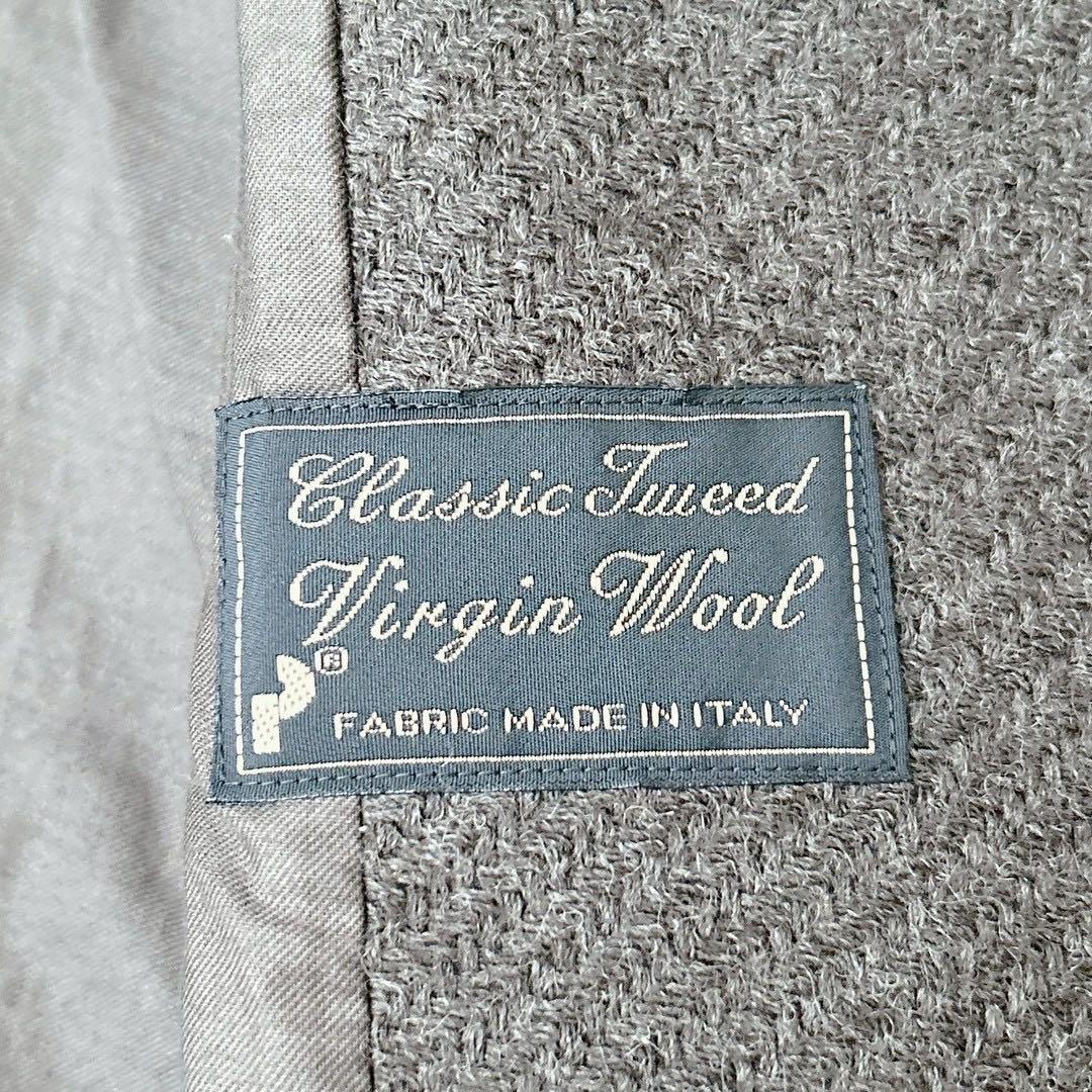 23区　ダッフルコート　フード　イタリア製　水牛トグル　ブラウン　3XL相当