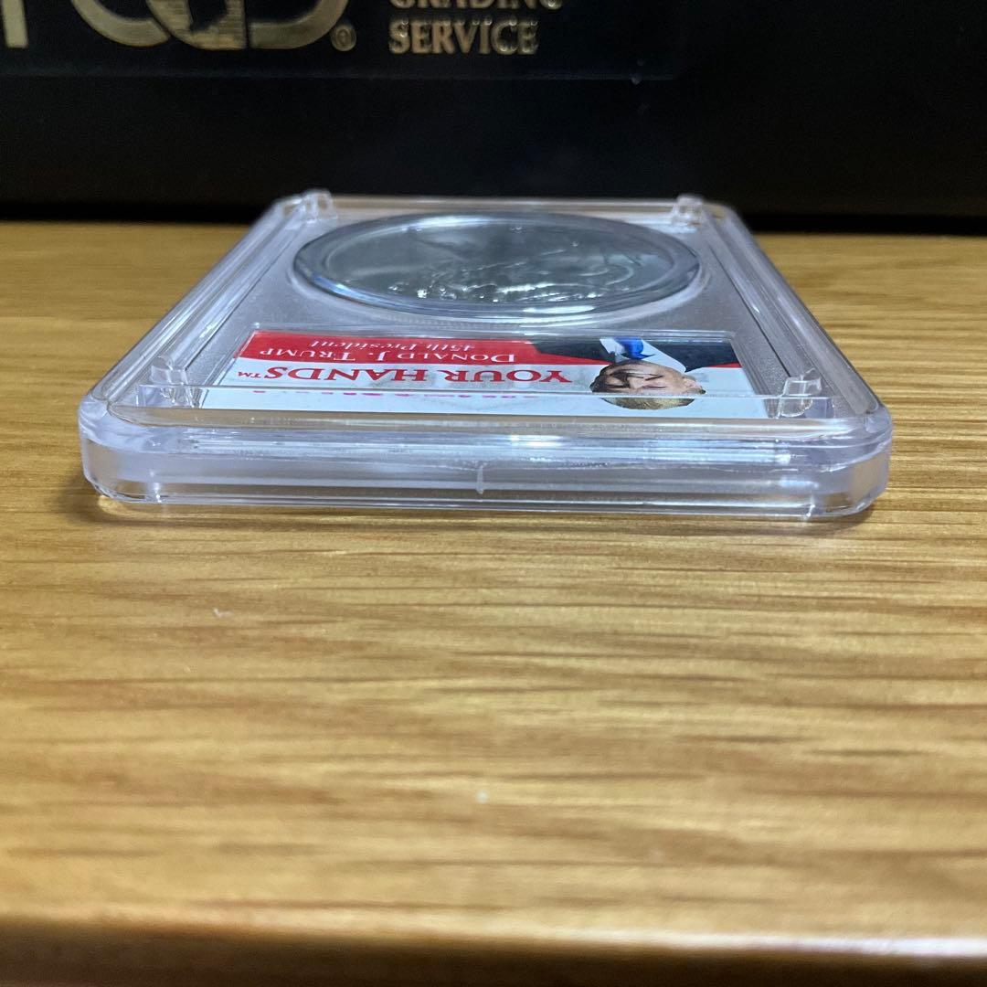 【新品】イーグル銀貨 トランプ大統領 2021 PCGS MS70 Type1