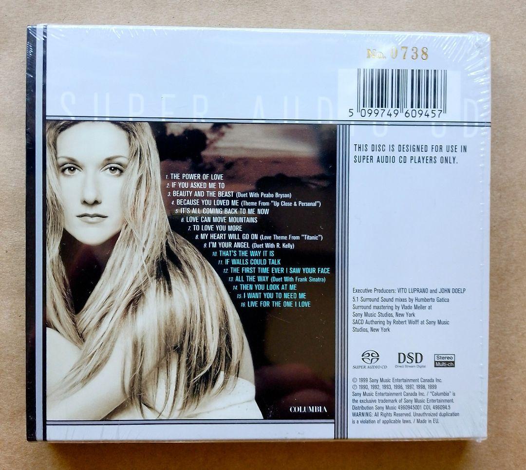 ダ*ル様 セリーヌ・ディオン ザ・ベリー・ベスト 5.1 SACD 新品 未開封