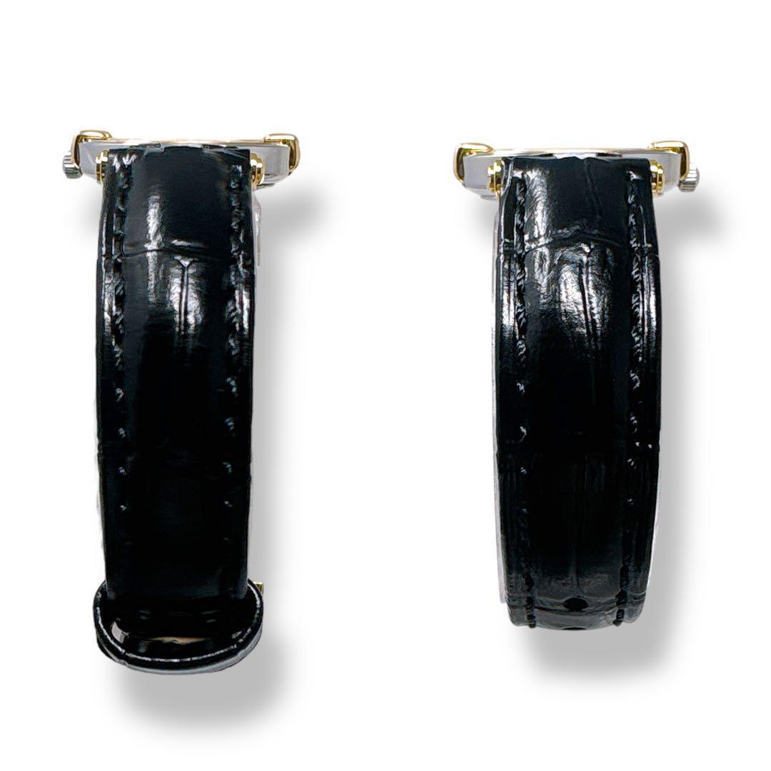 オメガ コンステレーション ミニ K18 革ベルト クォーツ レディース 腕時計