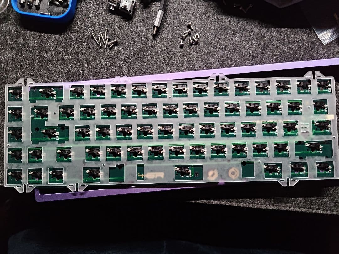 キーボード TGR Mia Lilac polished