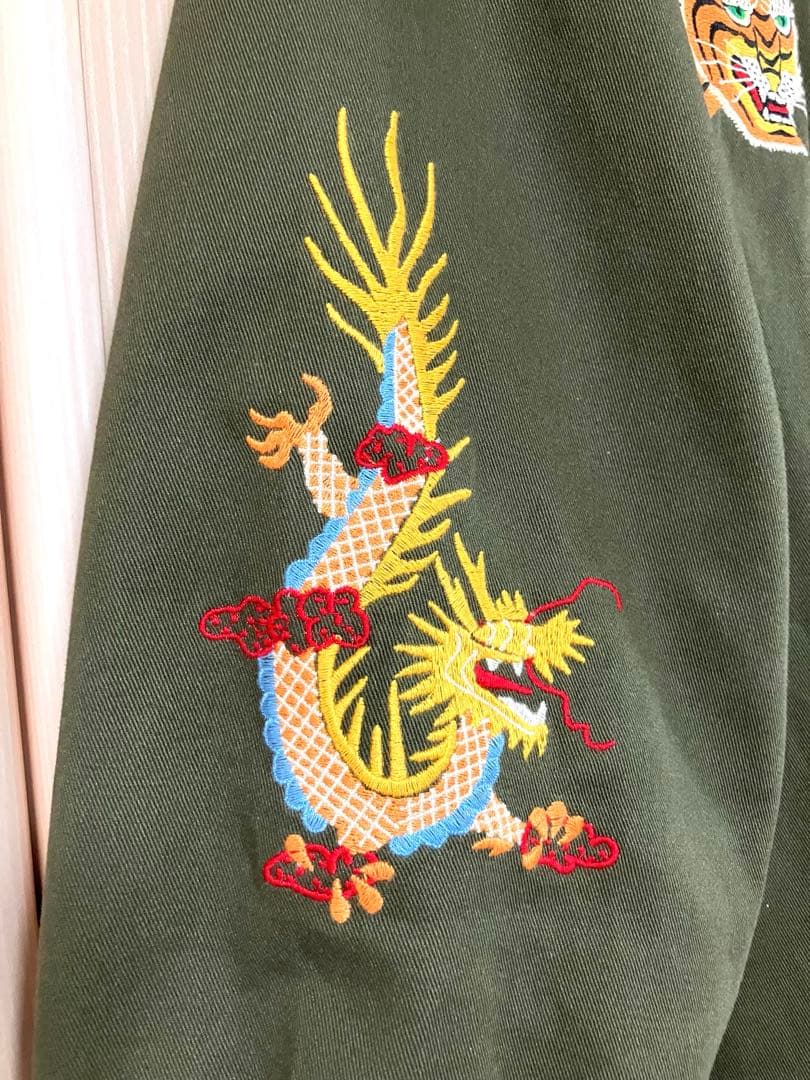 HOUSTON ヒューストン　ベトジャン　タイガー　スーベニアジャケット　XL