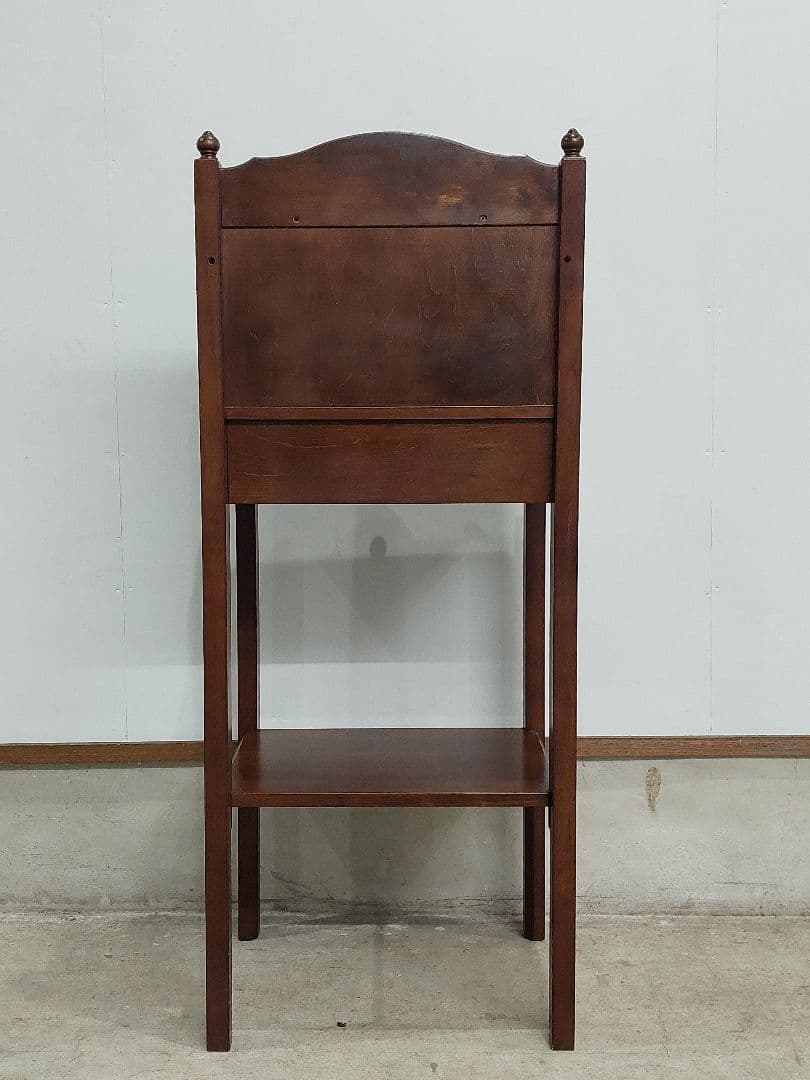 karimoku カリモク 木製 電話台 チェスト引き出し付 オシャレ