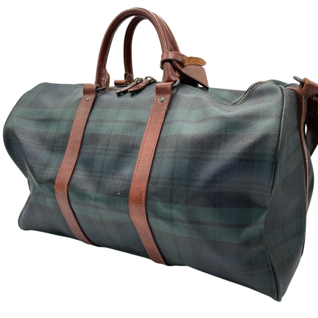 Polo Ralph Lauren ブラックウォッチ 2way ボストンバッグ