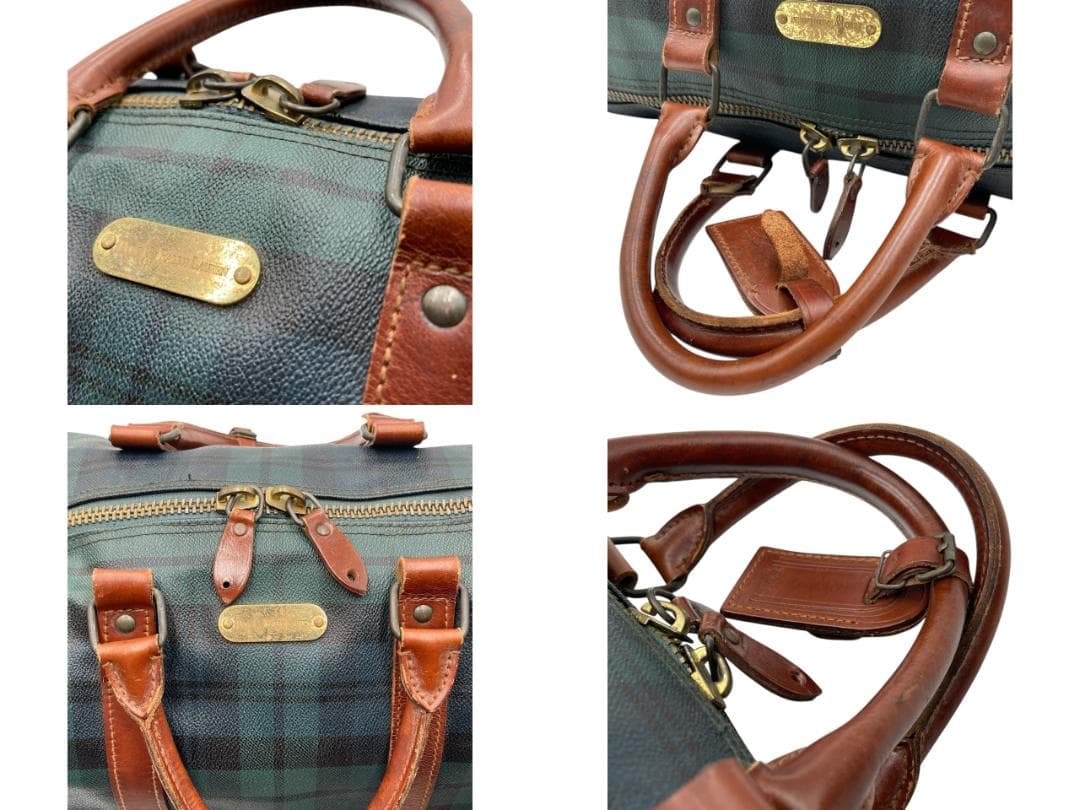 Polo Ralph Lauren ブラックウォッチ 2way ボストンバッグ