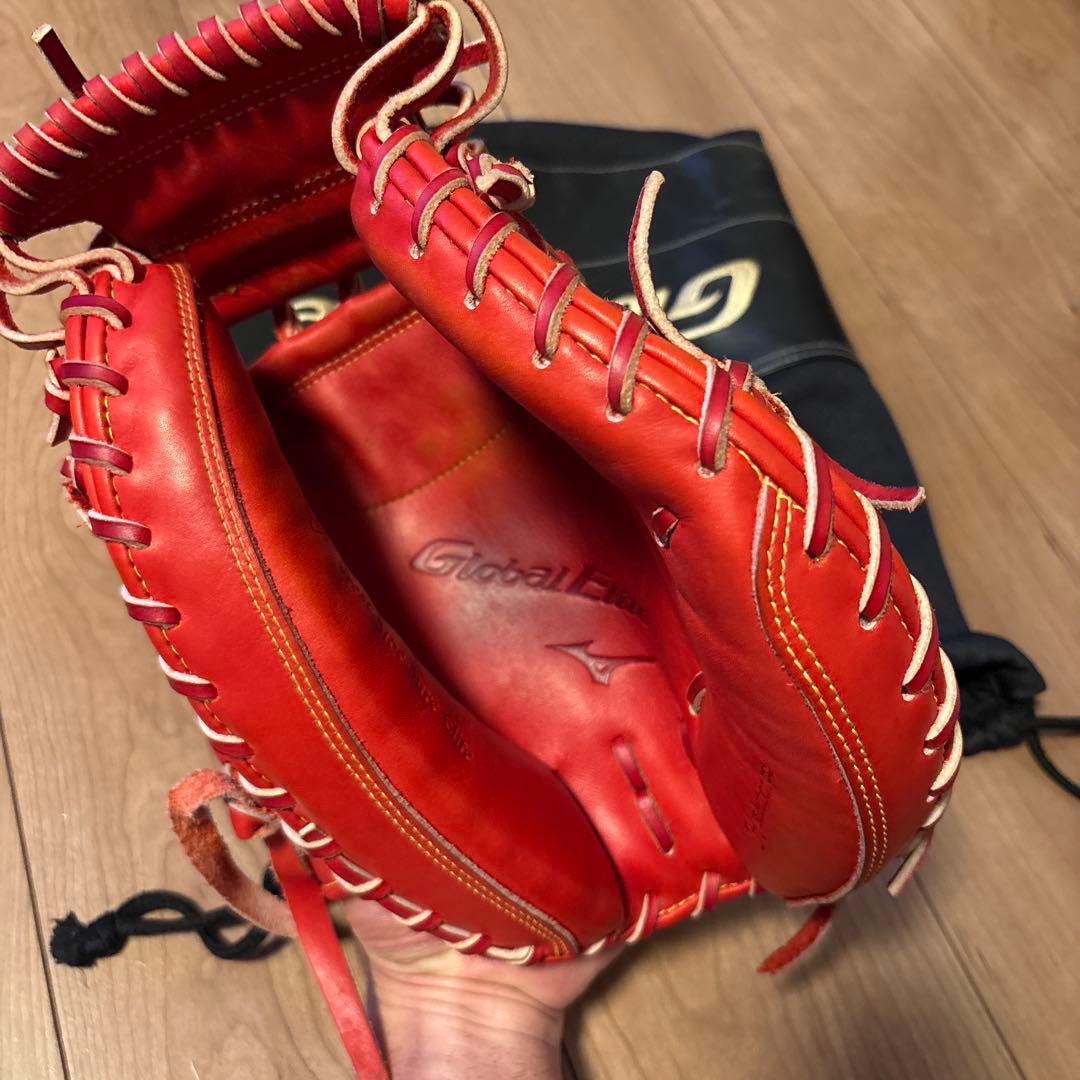 週末限定価格‼️早い者勝ち❗️硬式用キャッチャーミット袋付き