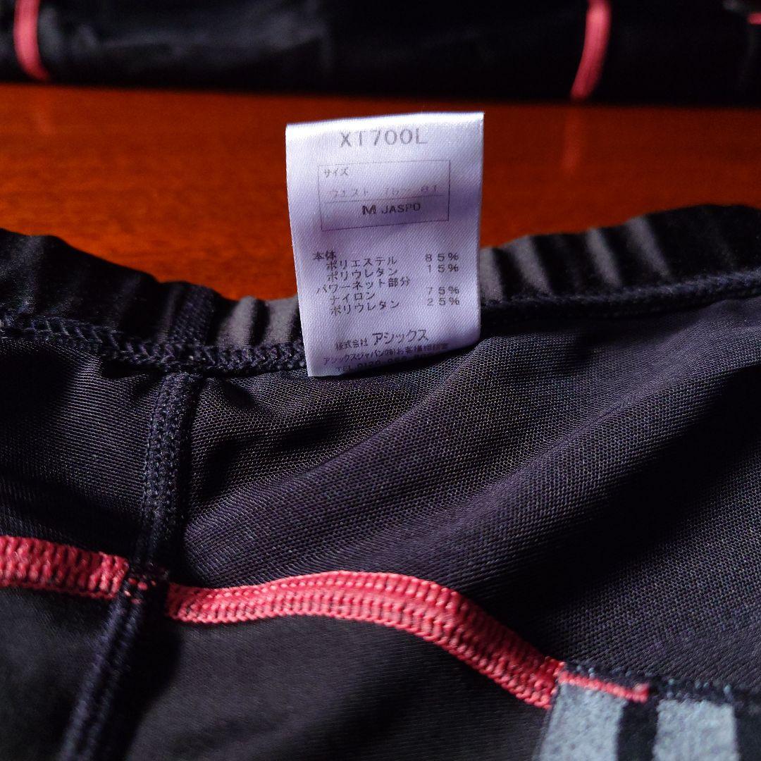 asics 肩バランスレーシングシャツ＆ハムストリングタイツ