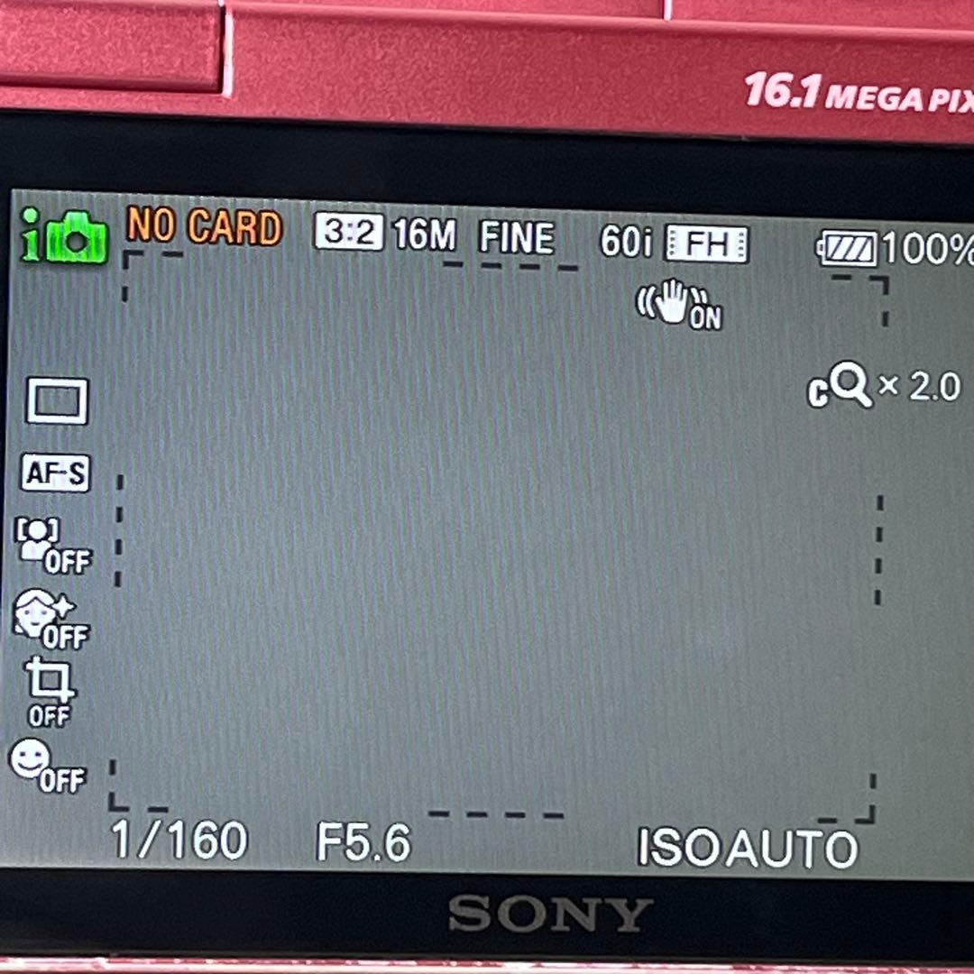 SONY NEX-3N ピンク ミラーレス 一眼レフ ズームレンズセット 動作品