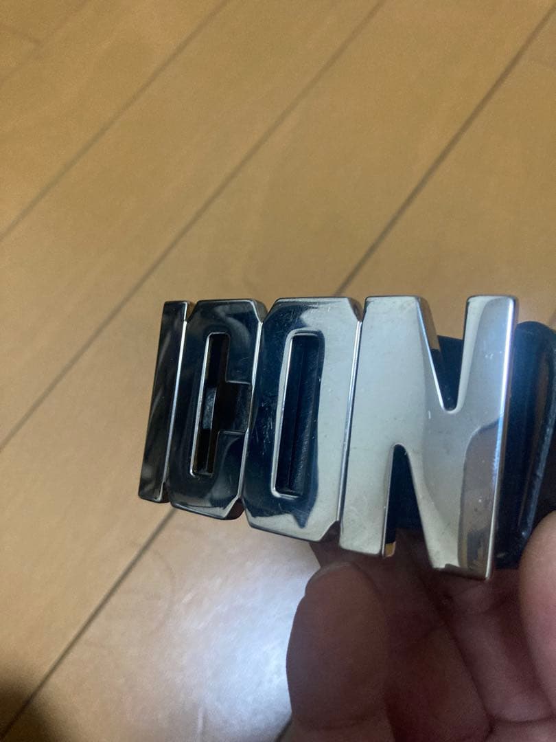 レア初期アイテム DSQUARED2 アイコンベルト ブラック