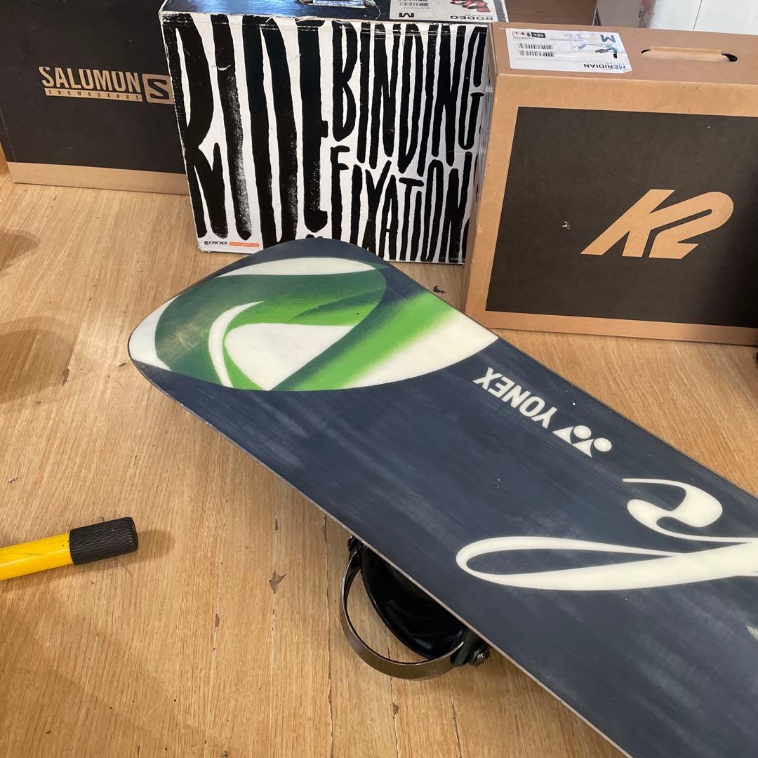 YONEX×NITRO良質国産SLEEK　バイン付スノーボードセット　ヨネックス