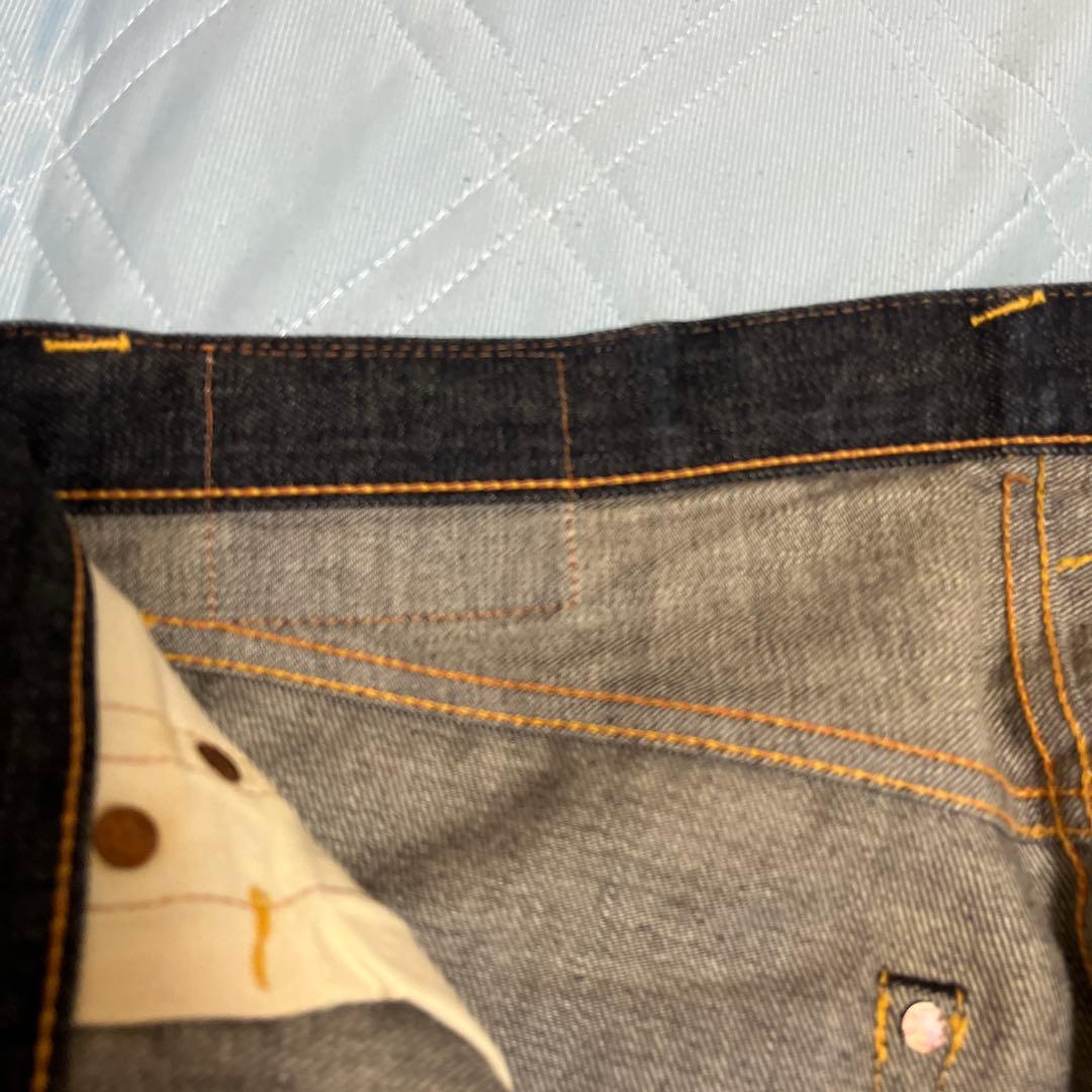 EVISU エヴィス No.2 2001グレー大黒 ビックカモメ 32×35濃紺