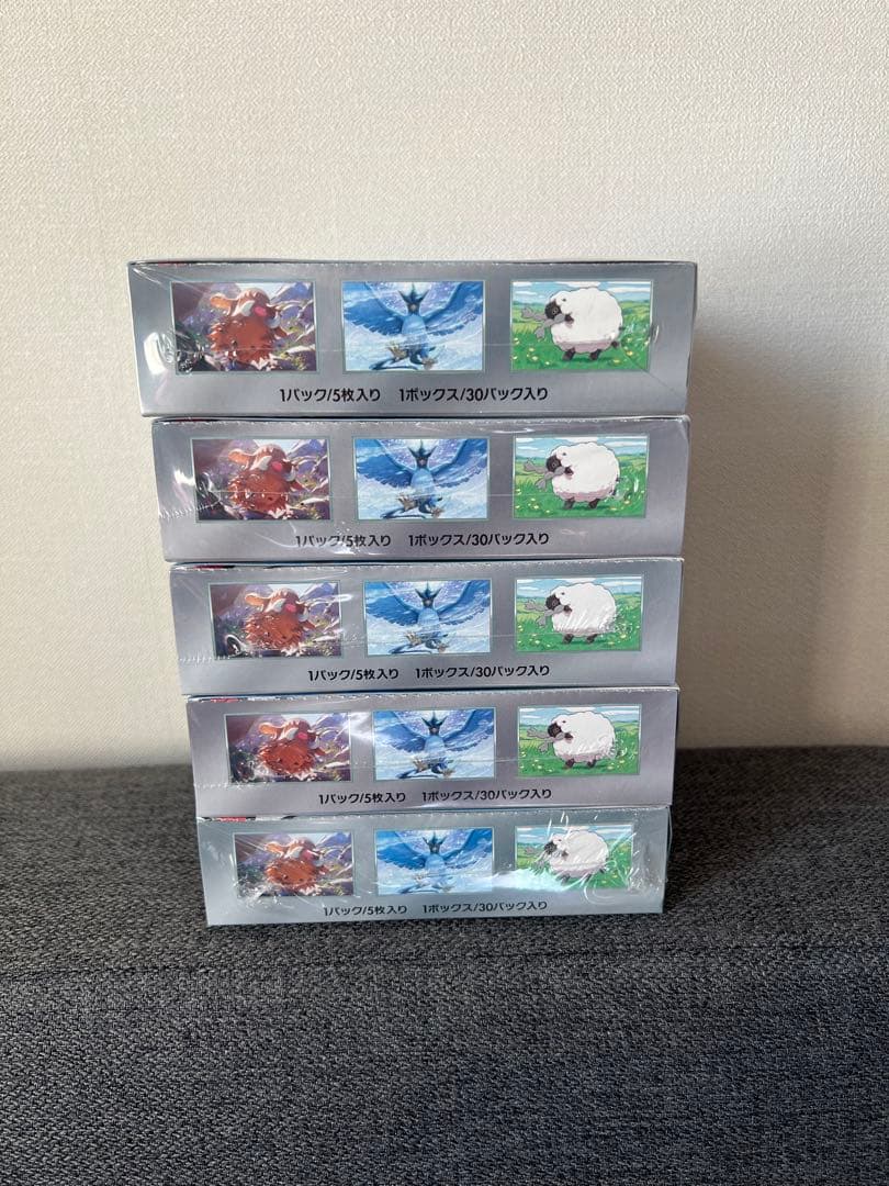 ポケモンカードゲーム バトルパートナーズ シュリンク付き 初版4box 再販1