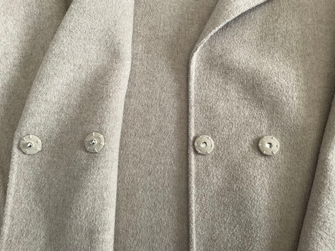 【連休割引】美品　スローブイエナ　ハミルトン　ダブルフェイスウールショートコート