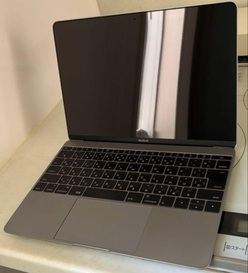 MacBook 12-inch, 2017 スペースグレイ メモ8G 256GB