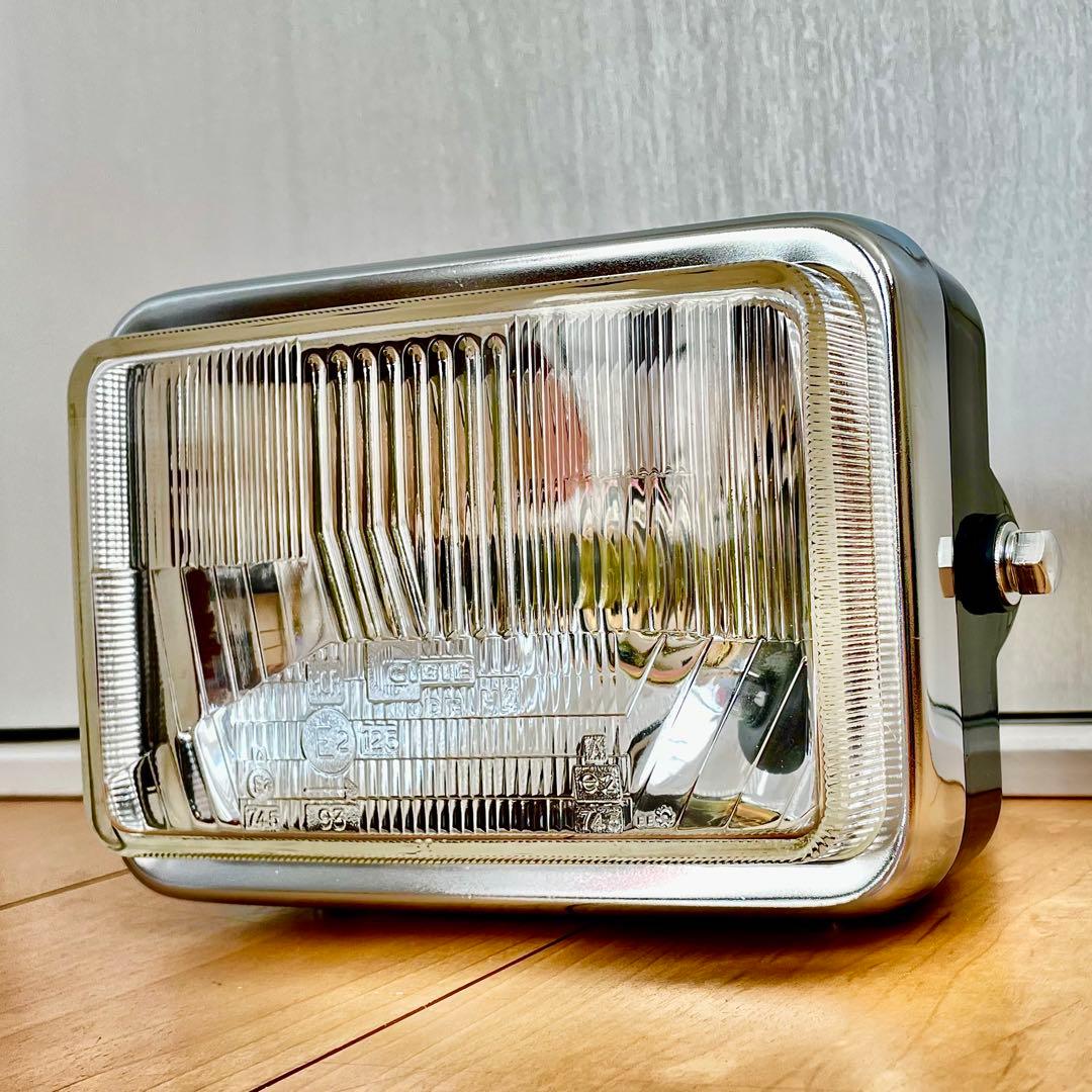 シビエ CIBIE 角型 ヘッドライト CBR400F 当時物 角目 マーシャル