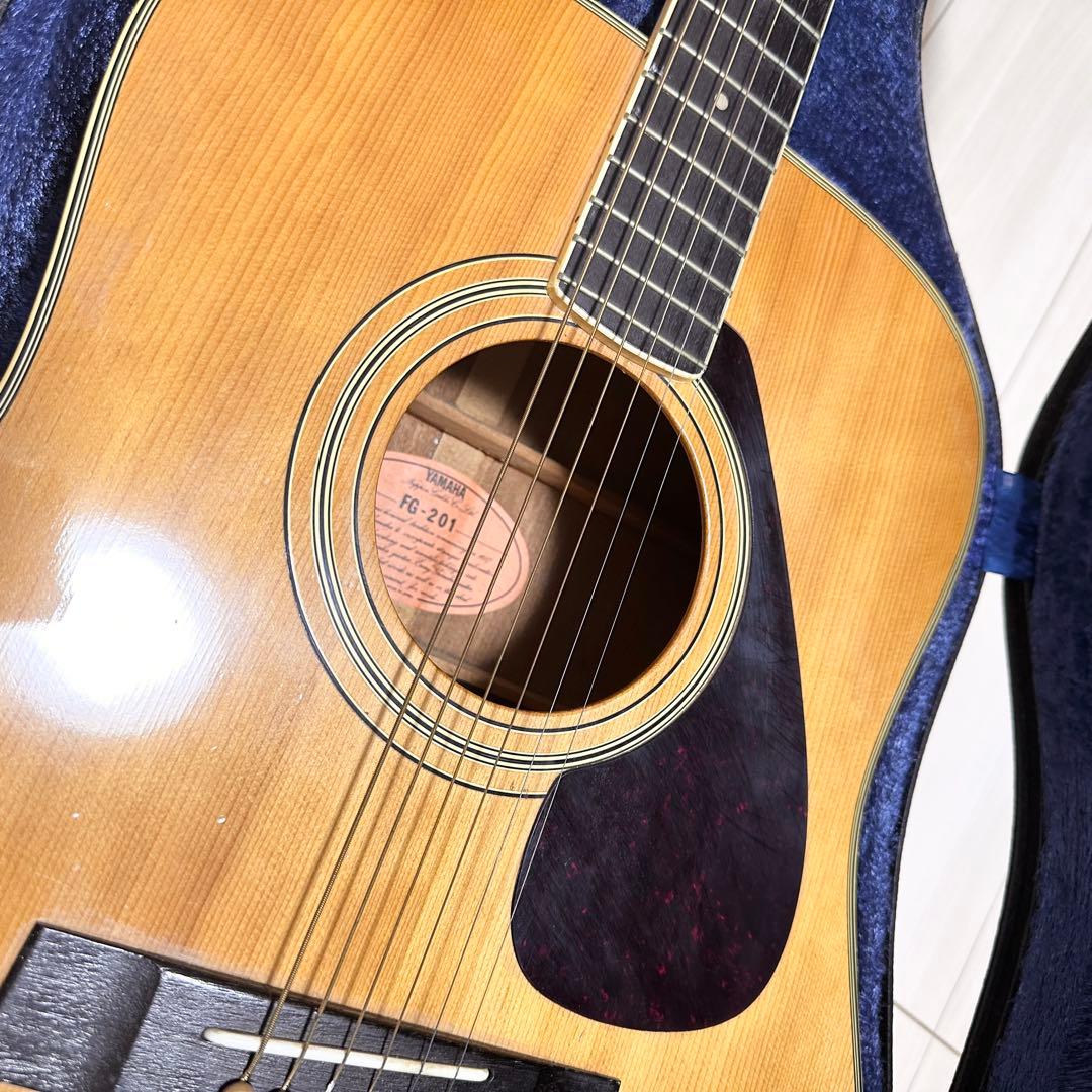 アコースティックギター FG-201 ハードケース付き YAMAHA ギター
