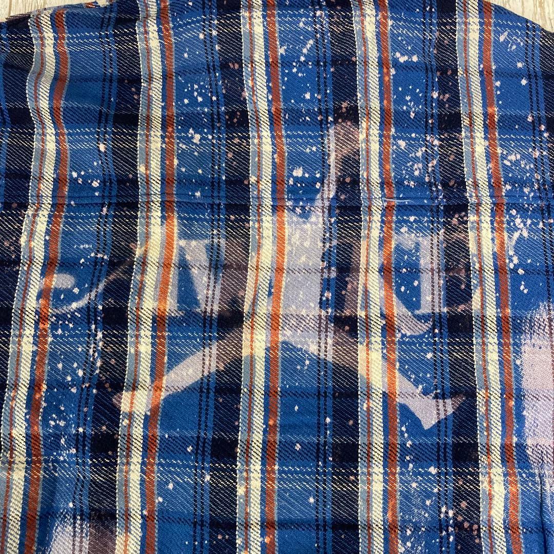 nm-1253) NIKE JORDAN AWAKE NY フランネルシャツ