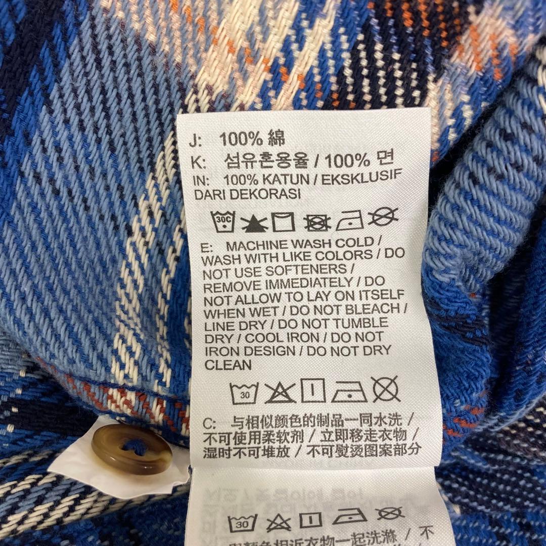 nm-1253) NIKE JORDAN AWAKE NY フランネルシャツ