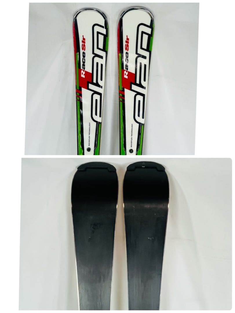 elan エラン race slr 155cm スキー板 ストック付き