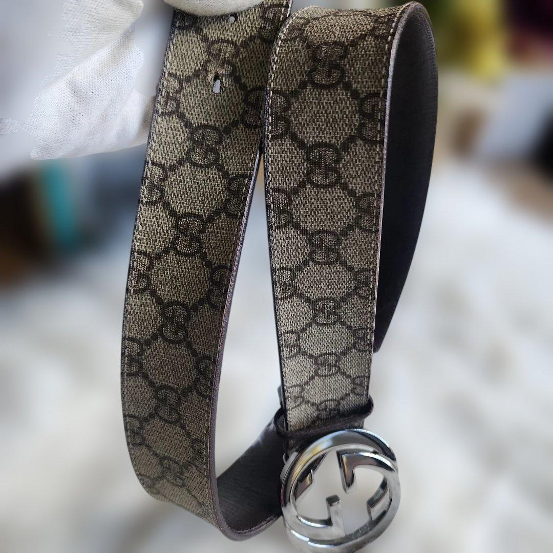 GUCCI GGパターン ベルト