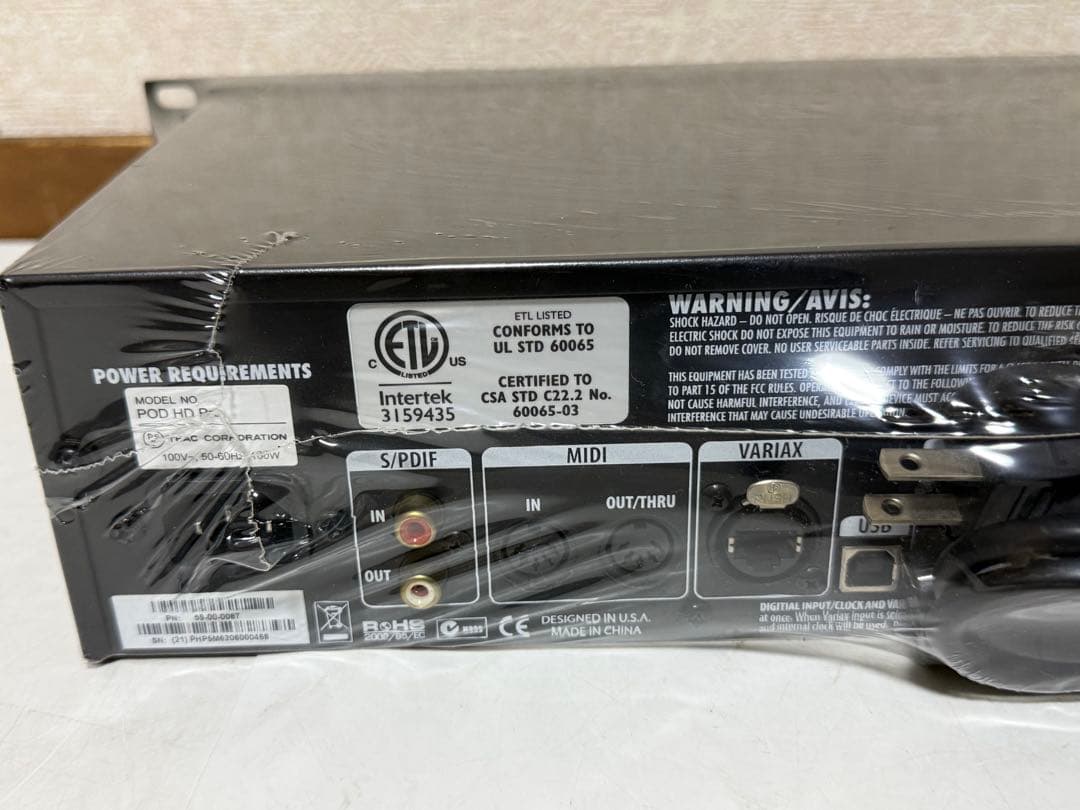 LINE6 POD HD PRO アンプシミュレーター