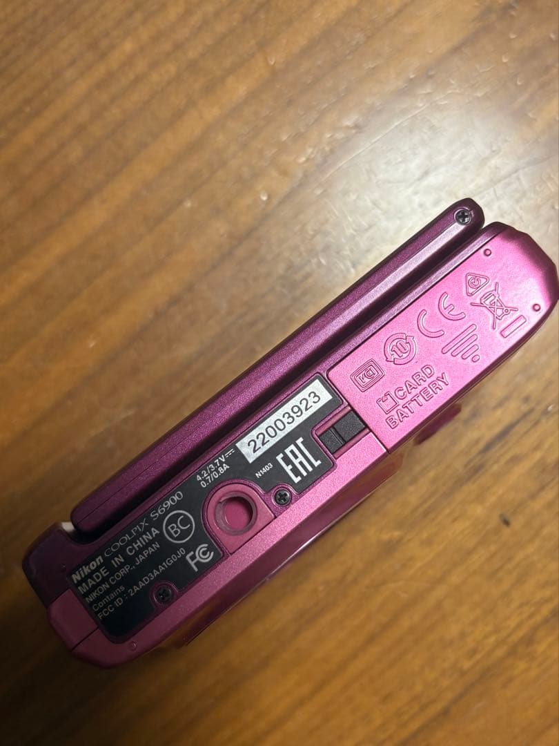 (最終値下げ)美品Nikon COOLPIX S6900 グロッシーピンク