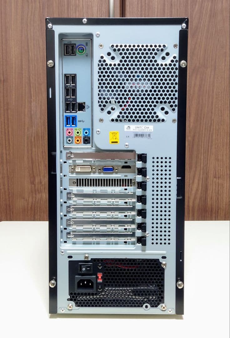 UNITCOM Corei7 メモリ16GB SSD512GB HDD500GB