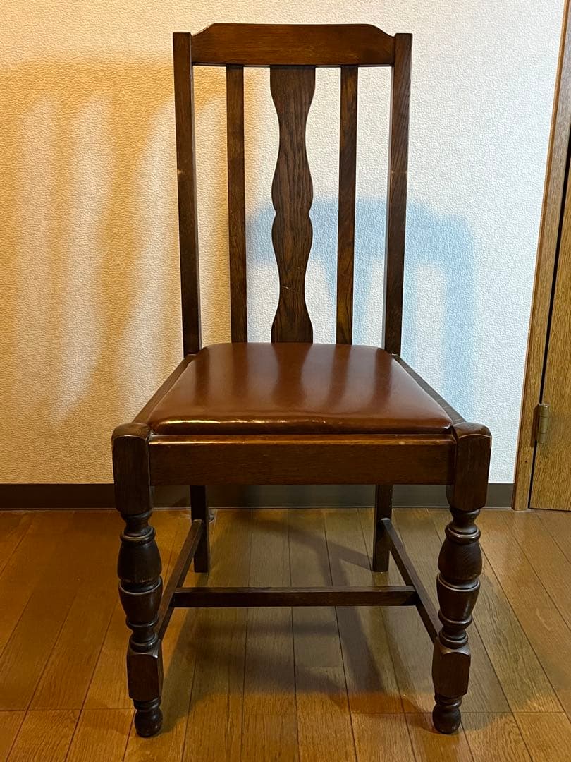 英国 アンティーク レプリカ ダイニング チェア ② 椅子 イギリス 木製