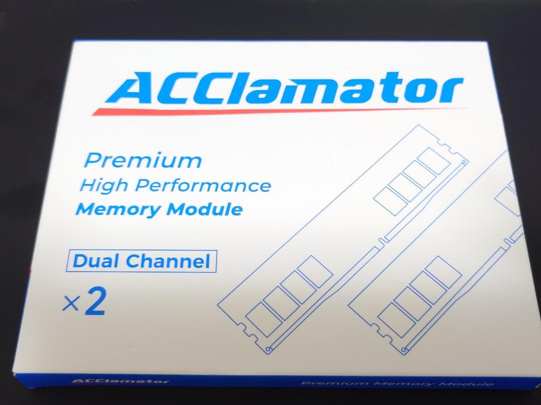 DDR5 32GB-6000MHz (16GB×2枚 PC5-48000)