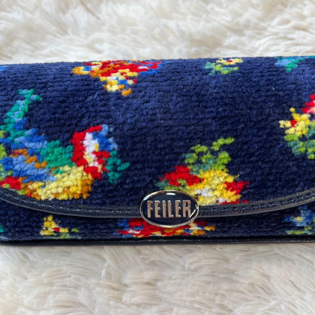 エネゴリ FEILER／フェイラー ハイジ メガネケース ネイビー