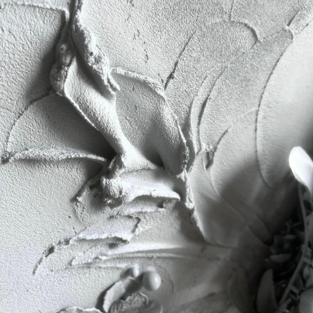 現代アート　花　45.5×38㎝　大きめ　モダン　アートパネル　インテリア