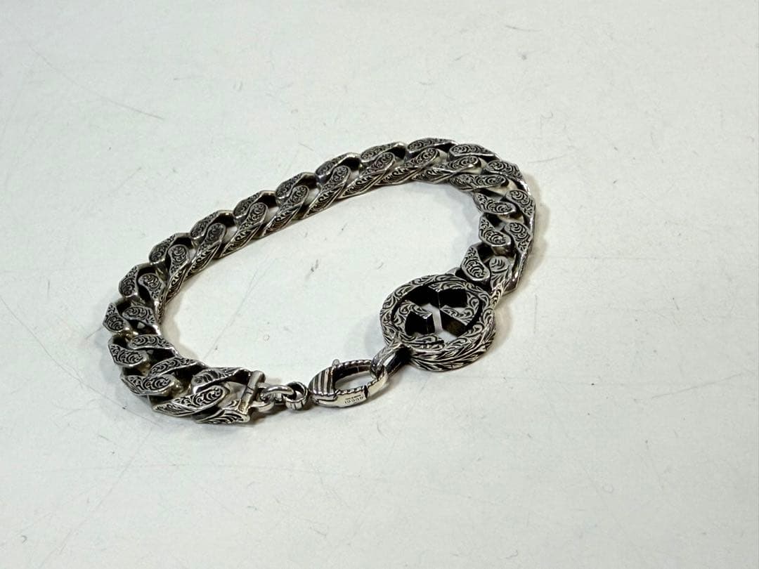 GUCCI グッチ インターロッキング アラベスク ブレスレット