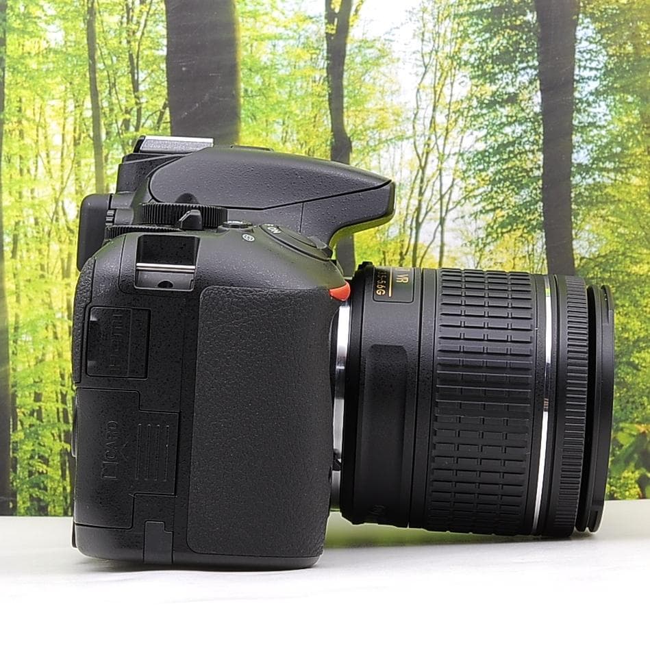 ショット数3765枚☆スマホ転送機能付☆Nikon D5500☆新型レンズセット