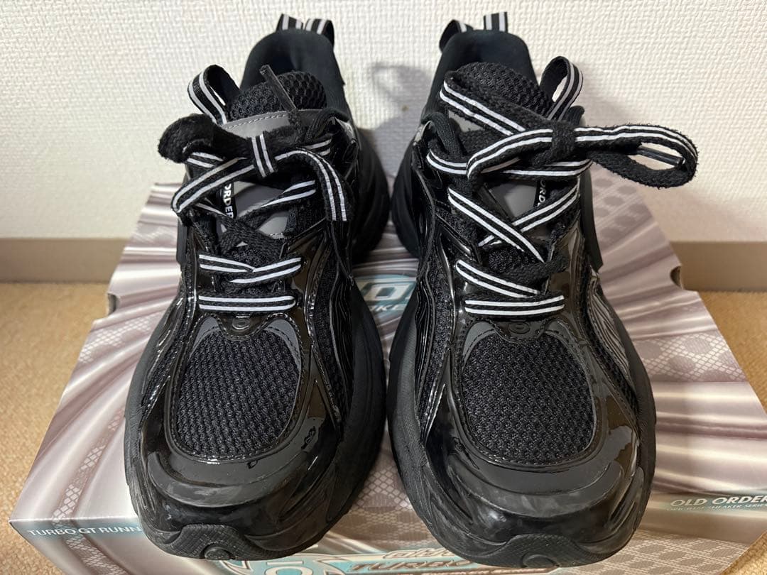 Old Order Turbo GT ブラック スニーカー 28cm