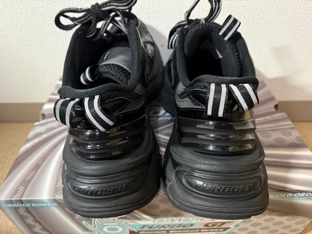 Old Order Turbo GT ブラック スニーカー 28cm