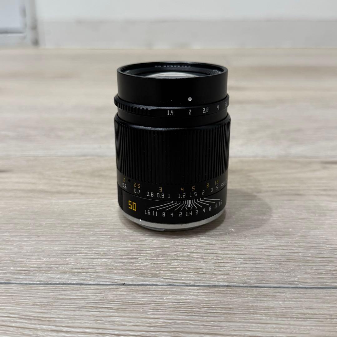 銘匠光学 TTArtisan 50/1.4 ソニーE ASPH 50mm 単焦点