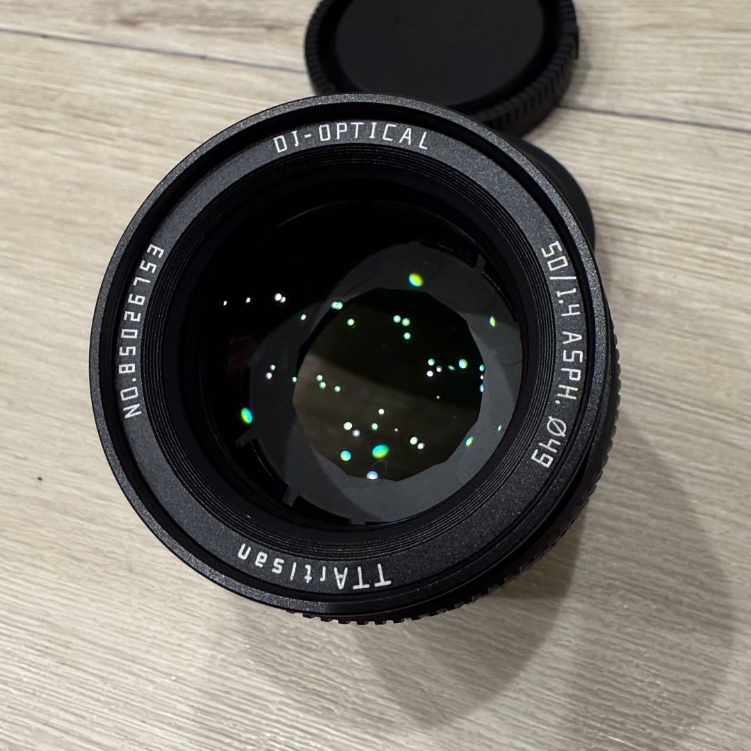 銘匠光学 TTArtisan 50/1.4 ソニーE ASPH 50mm 単焦点