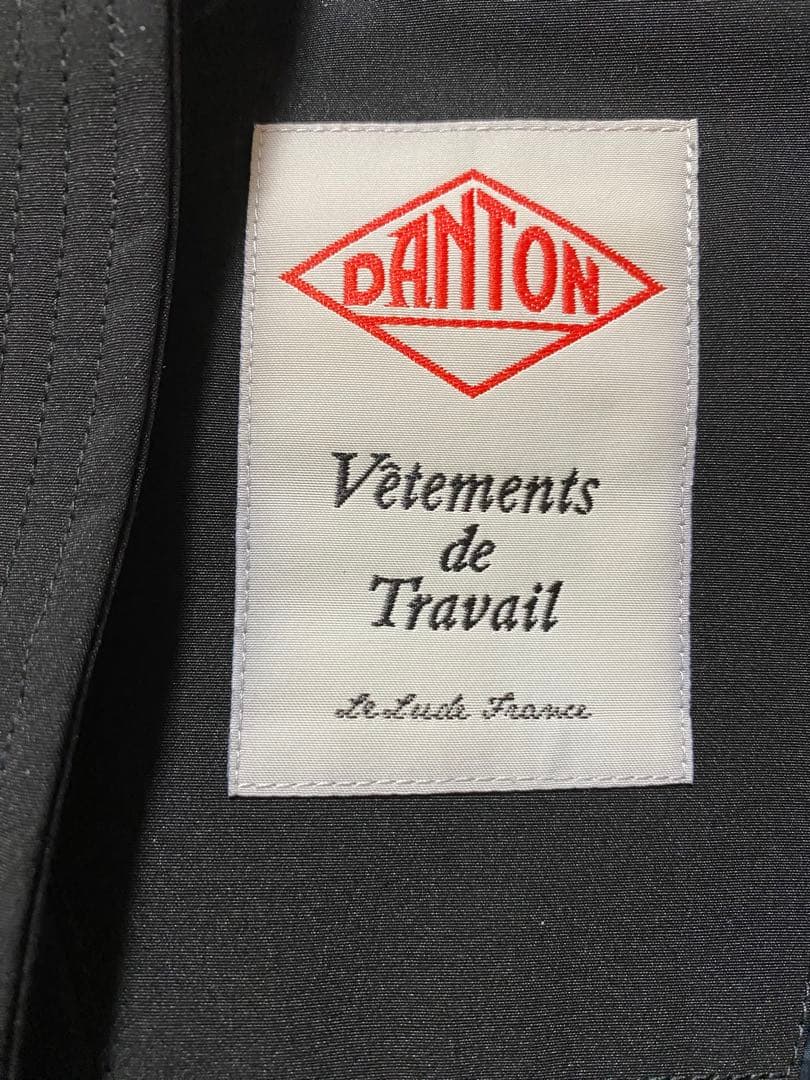 DANTON WOMEN'S DOWN HOODED JACKET 黒 XS