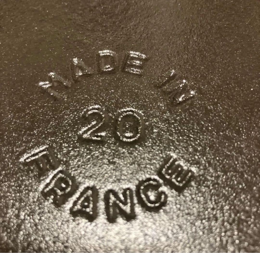 訳あり美品 ストウブ ピコ ココット ラウンド ブラック 20cm 両手鍋