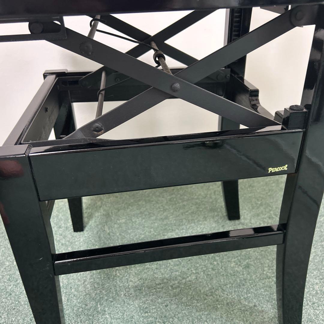 上げ下げしやすい！背付ピアノ椅子　吉澤Pecock