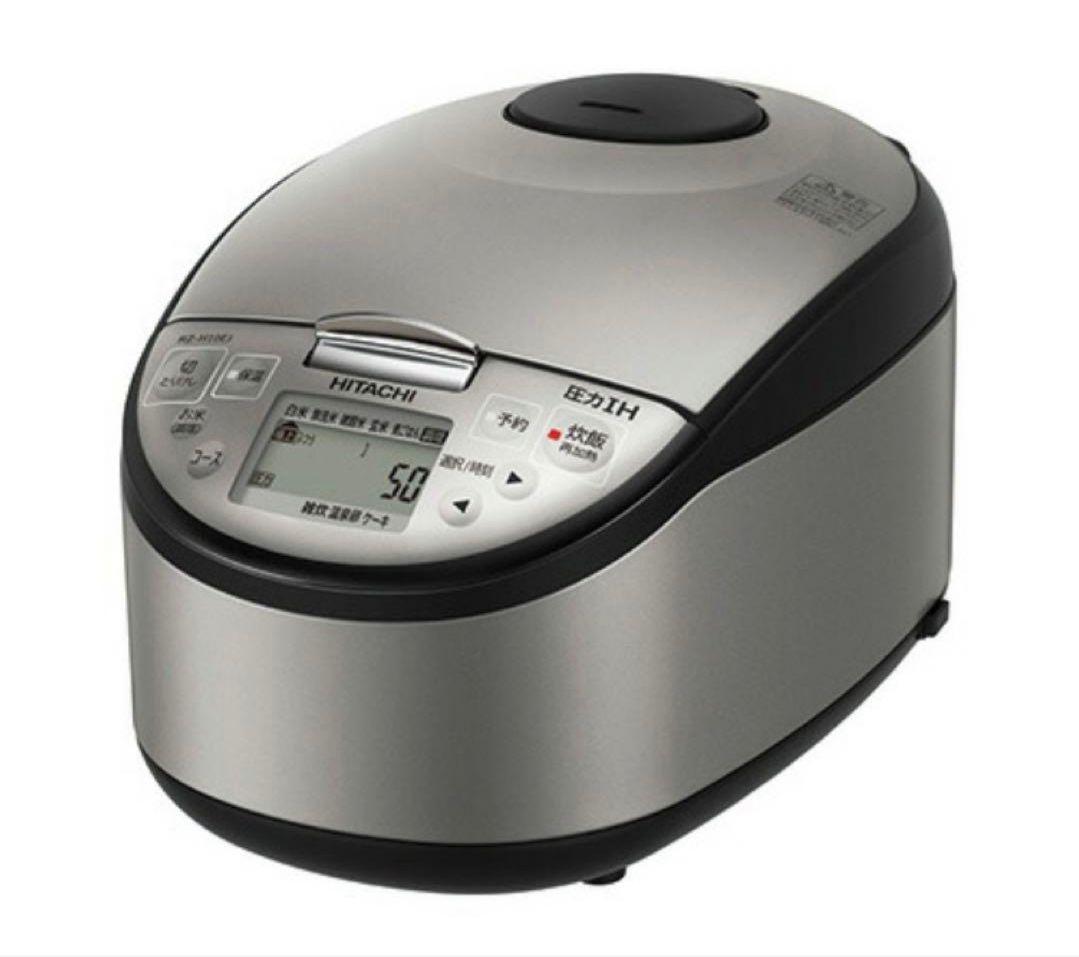 新品未使用　日立 炊飯器 5.5合 RZ-H10EJ S シルバーメタリック