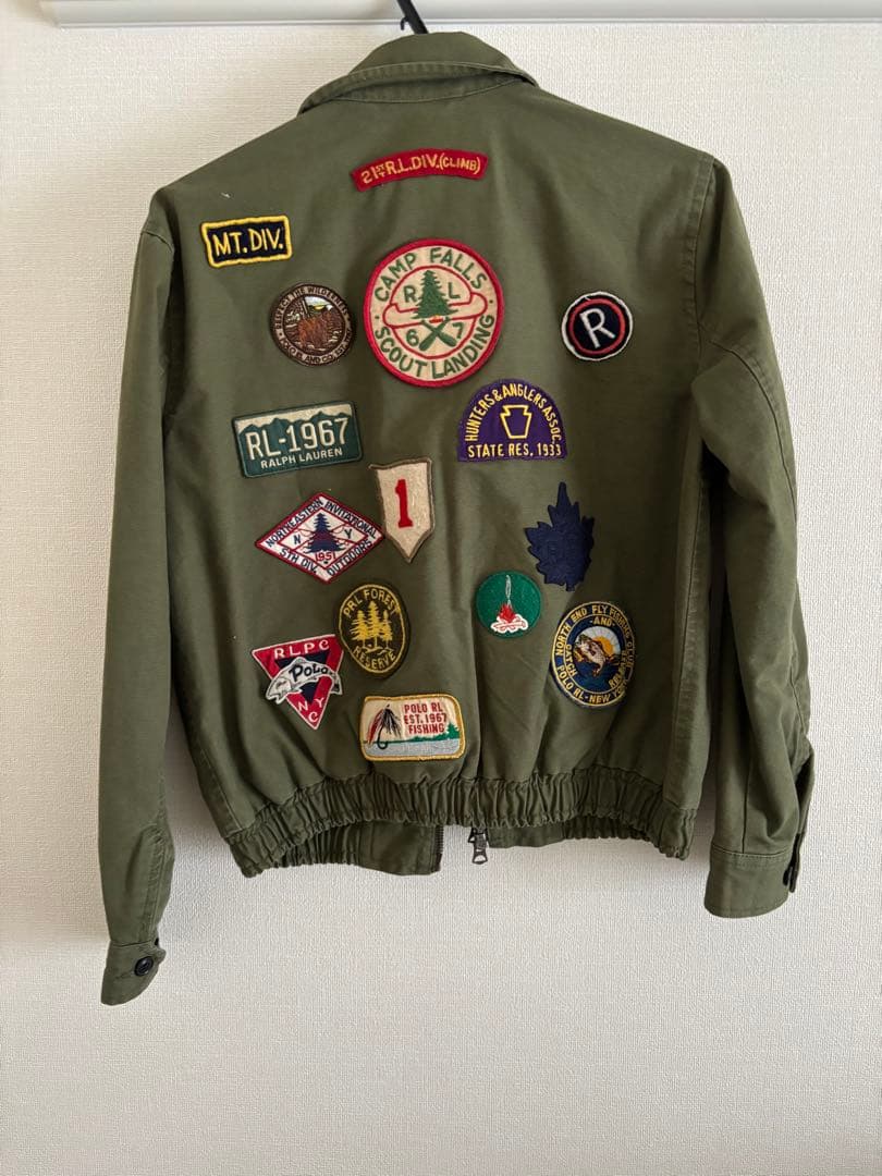 【専用】ポロラルフローレン　ワッペン　ミリタリー　ジャケット