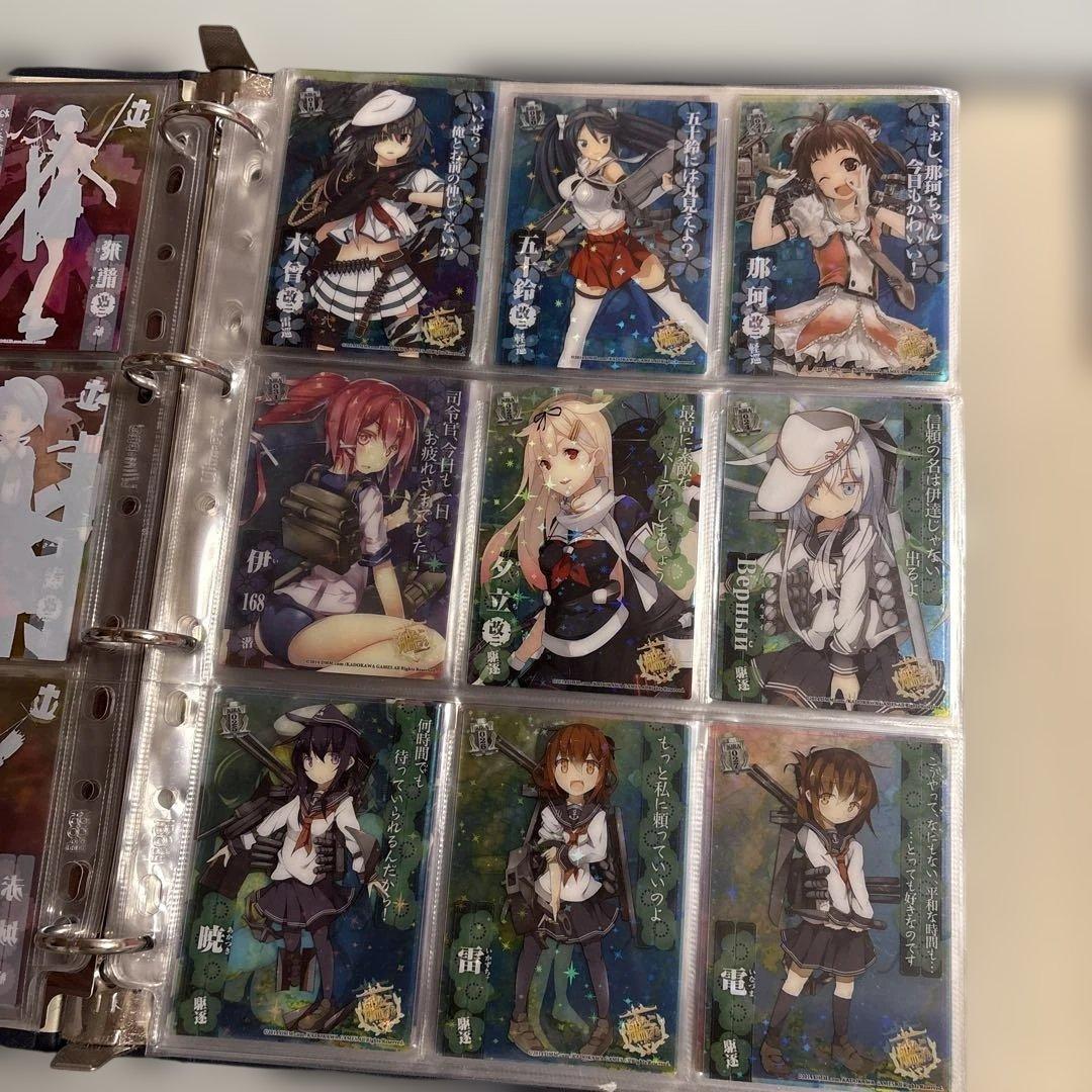 艦これ クリアカード カードガム ファイル 艦娘蒐集作戦 報告書　まとめ売り