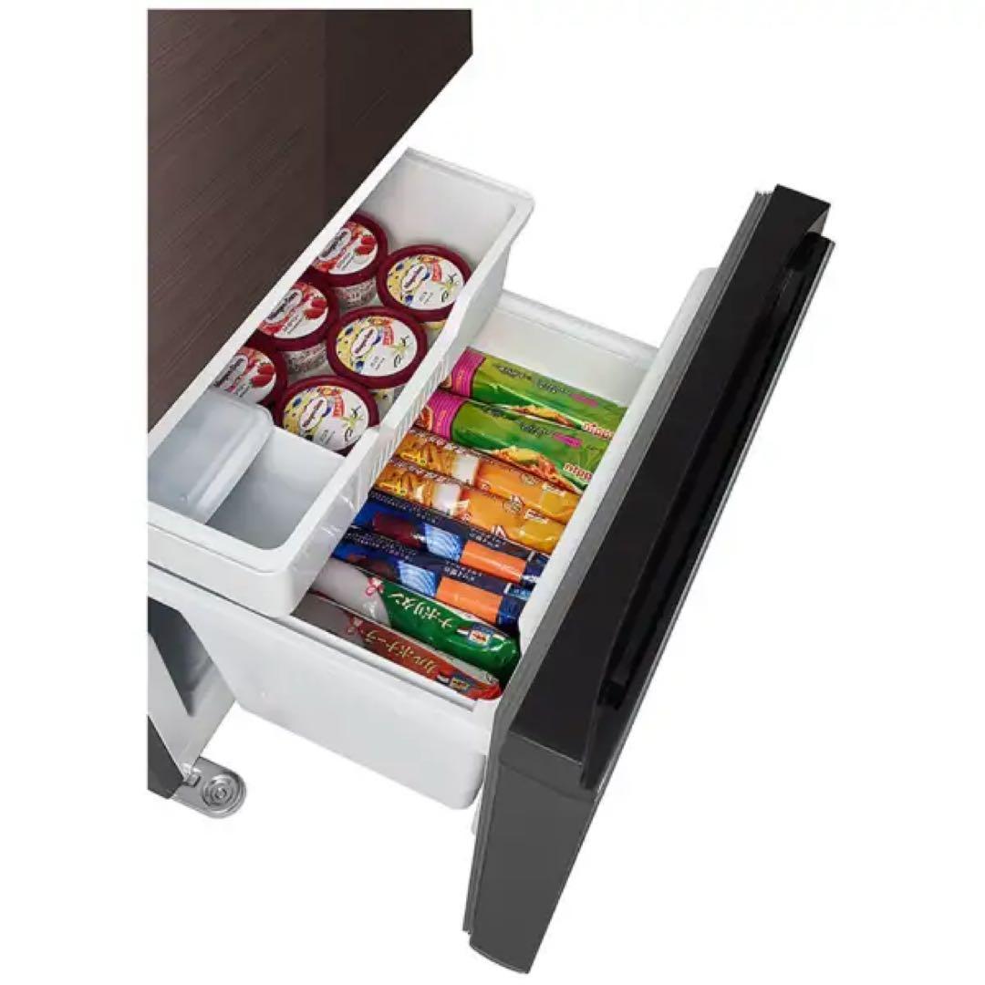 冷蔵庫 ダークブラウン HR-G13C-BR